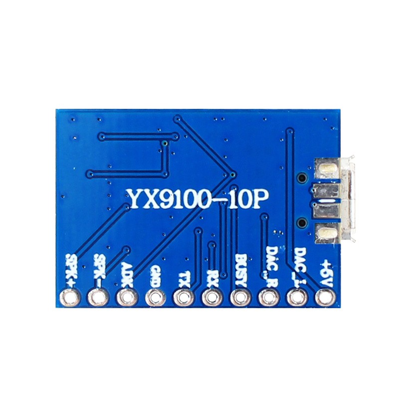 串口语音USB更换mp3声音模块-悦欣YX9100-10P