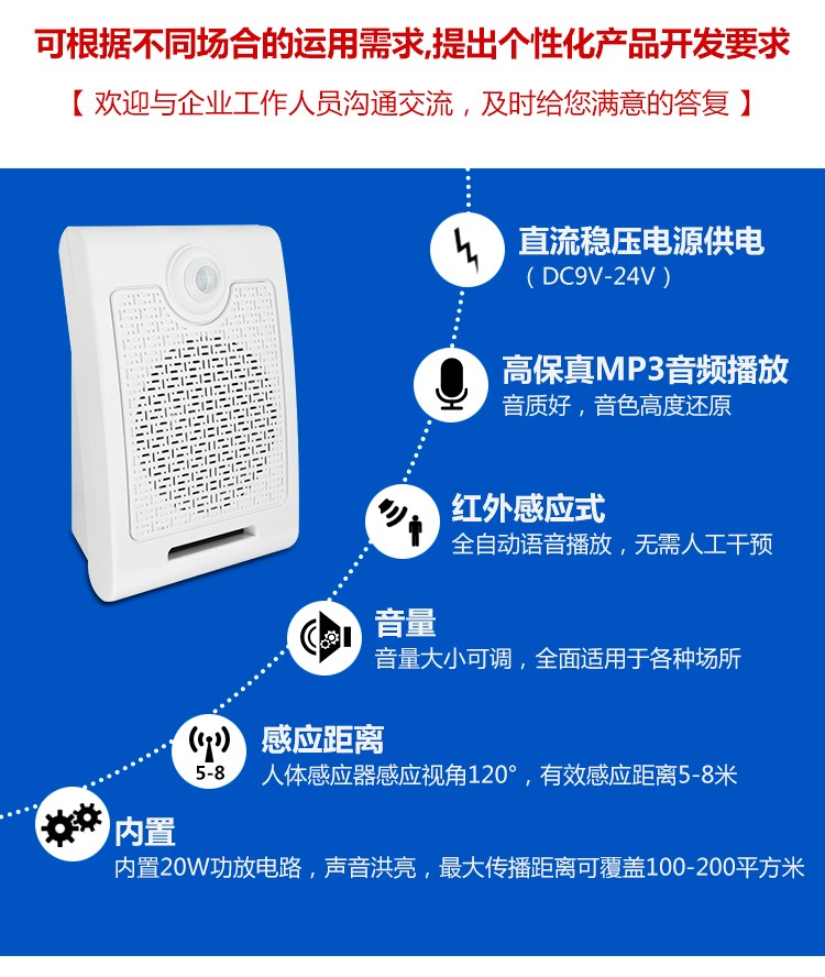 工地安全提示喇叭图片